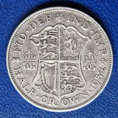 1932 Half Crown - George V Silver coin
