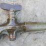 Antique Brass Handle Barrel spigot Tap Horse Head Image 10
