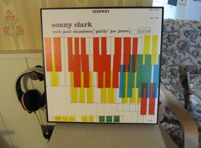 Sonny Clark Trio Album Wall Hanging Block Mount