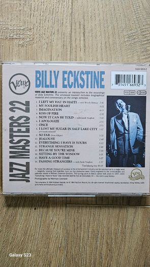 Billy Eckstine. Jazz Masters 22.
