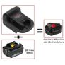 Battery Adapter Converter USB Charger for Makita Converter 18V Lithium Ion Battery BL1830 BL1860 BL181 To For Milwaukee Image 6