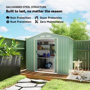 4x7 Outsunny Metal shed NEW