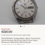 Vintage 1980's Pulsar Stainless steel Day-Date Gentleman's Watch made in Japan Image 8