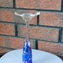Adam Aaronson Art Glass Footed Bud Vase Image 4