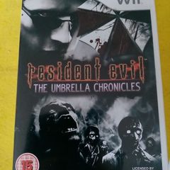 Resident Evil The Umbrella Chronicles Nintendo Wii Games Original
