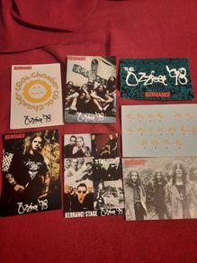 OZZFEST 1998 Postcard Pack (Ozzy/Slayer/Black Sabbath/Pantera)