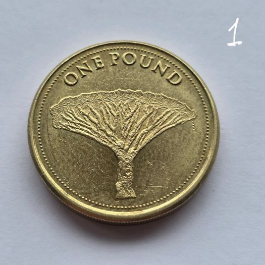 Gibraltar one Pound See Description 6 Different Coins