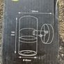 Stainless Steel Up/Down Wall Light Image 2
