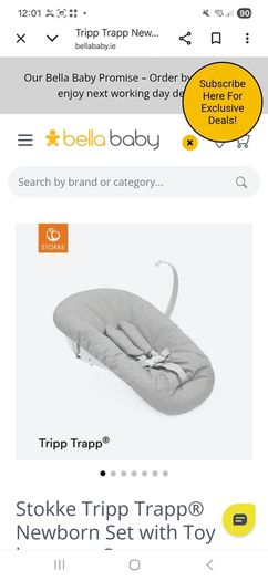 Stokke Trip Trappe High chair with accessories