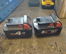 Milwaukee M18 batteries