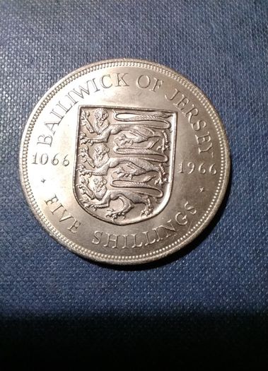 Jersey  Five  Shillings