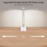 NEW SALE | LED Desk Lamp, Dual Swing-Arm Table Lamp with 5 Color Modes & 5 Brightness Levels, 45Min Auto-Timer, 3 Night Light Modes Eye-Caring Desk Light for Study, Working, Bedroom Image 4