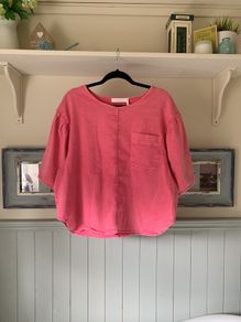 Pink denim SeeByChloe top