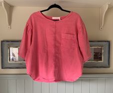 Pink denim SeeByChloe top