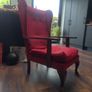 Velvet Armchair for up cycling Image 2