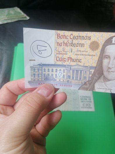 Irish Series C Banknotes