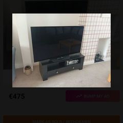 TV stand, 55 inch +