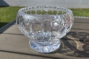 Heavy Crystal Footed Bowl