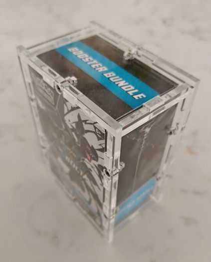 Pokemon TCG Scarlet and Violet Black Bolt Booster Bundle Sealed and Premium Acrylic Case