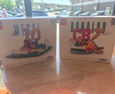 lego footall soccer highlights Cristiano Ronaldo & Lionel Messi
