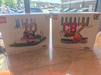 lego footall soccer highlights Cristiano Ronaldo & Lionel Messi