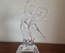 lead crystal dancing couple