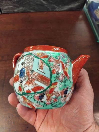 Antique Chinese Ceramic tea pot