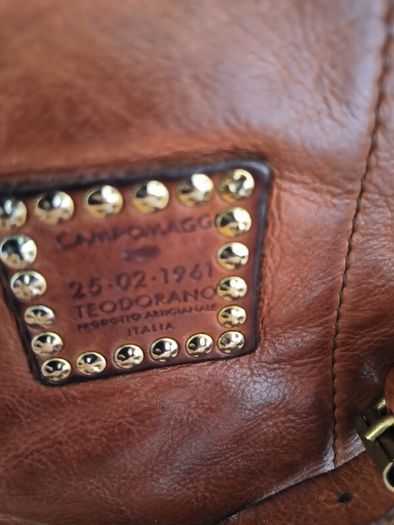 Campomaggi leather backpack