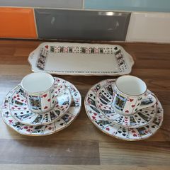 Staffordshire bone china Elizabethan set