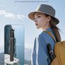 Phone Tripod & Selfie Stick, 180cm Aluminum All in One Extendable Tripod for Smartphone, Portable Travel Phone Stand for Filming, with Wireless Remote for iPhone/Samsung/Android/Camera Image 5