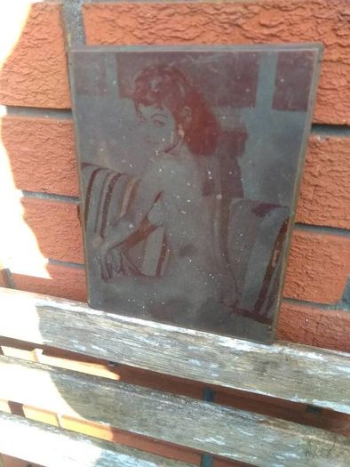 Antique Copper Printing Plate