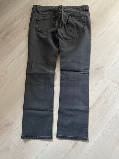 M&S Ladies Dark Grey Jeans Size 10 Short