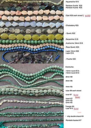 Gemstone beads