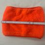 Orange Neck Warmer Snood Image 6