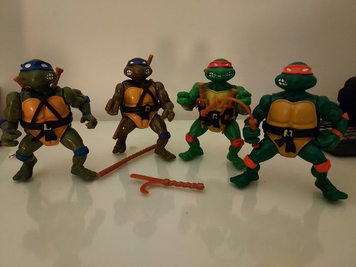 Tmnt Vintage Action figures 1988