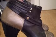 Vintage style ankle boots