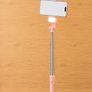 Pink Bluetooth Selfie Stick Tripod 170cm Phone Stand with Dual LED Lights Image 4
