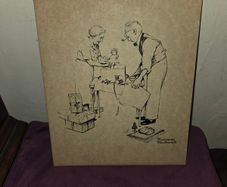 "Christmas" By Norman Rockwell