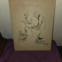 "Christmas" By Norman Rockwell