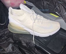 mens white 270s trainers wore few times in great condition
