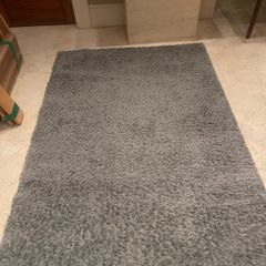 Beautiful Large Grey Shaggy Rug - Can Deliver