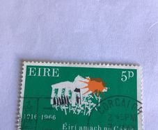 1966 Irish stamp - 1916 Commemorative stamp