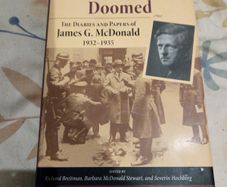 Advocate for the doomed - the diaries and papers of James g mcdonald 1932-1935