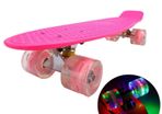 Penny board pink with lights wheels