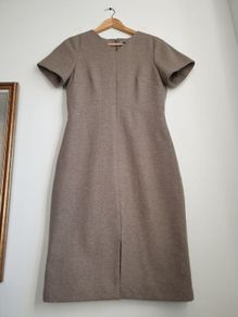 Cos Cashmere/wool Blend Dress Size Uk 10
