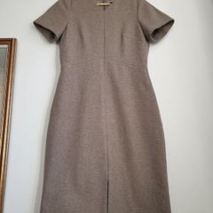 Cos Cashmere/wool Blend Dress Size Uk 10