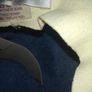 Occasion lady hat with light bleu surrounding with flowers. Image 3