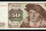 Germany (Federal Republic) - 50 German Mark Banknote - 02.01.1970 P33a(1) (XF+)