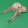 Stunning jewelled costume earrings, D18 post 3e Image 6