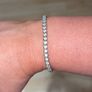 Sterling Silver tennis bracelet Image 8